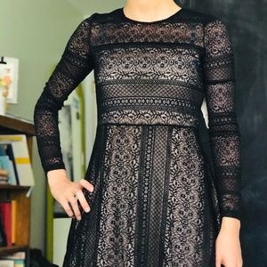 Altar’d State black lace dress